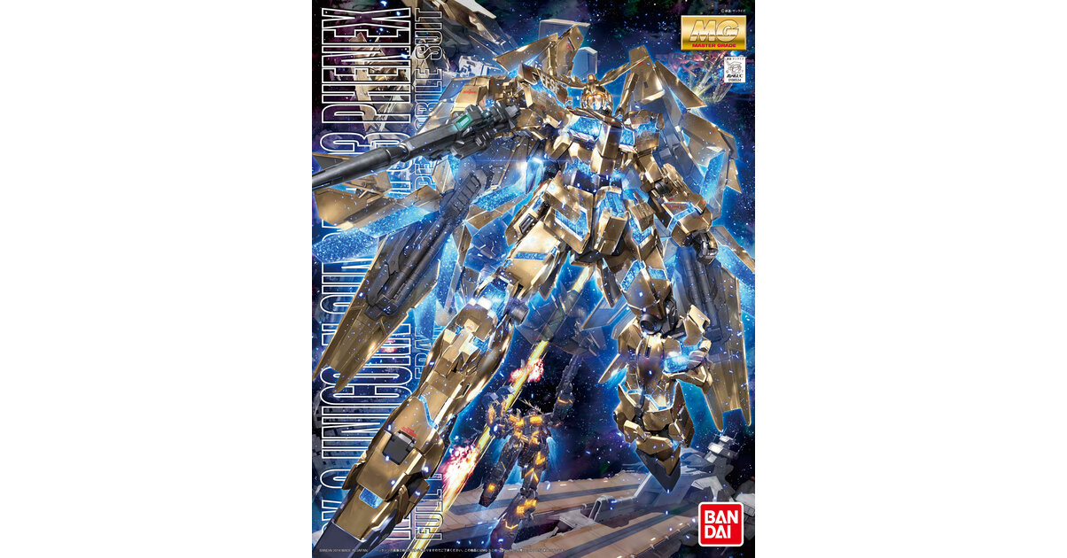 MG 1/100 RX-0 Unicorn Gundam 03 Phenex | Bandai Master Grade